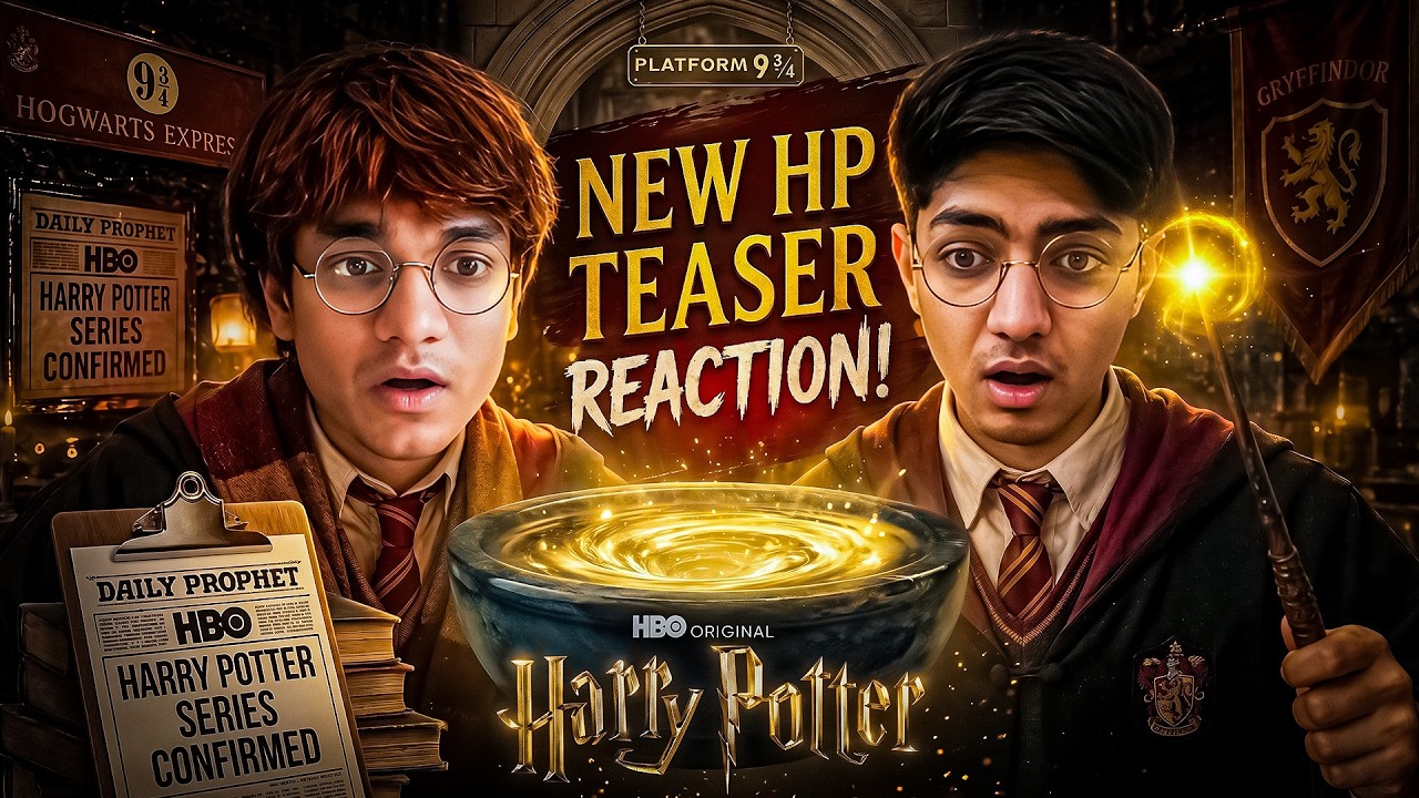 HOGWARTS IS BACK! 😭 Harry Potter HBO Series Reaction | By Timeline Tamasha