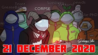 CORSPE Husband AMONG US Live Stream w/ Lil Nas X, Bretman, Dream, Sykkuno, Toast, December 21, 2020