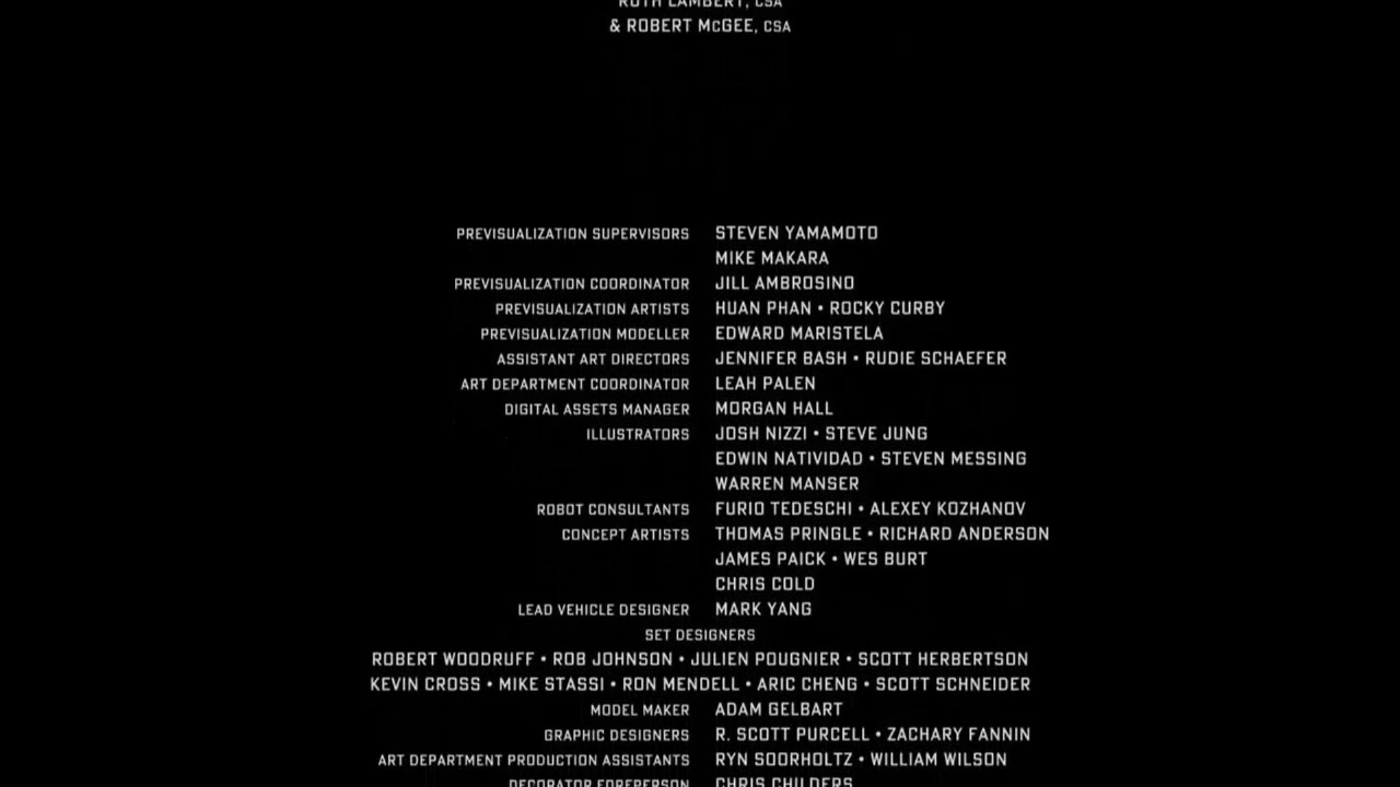 TransFormers 5: the Last Knight (2017) End Credits HD 