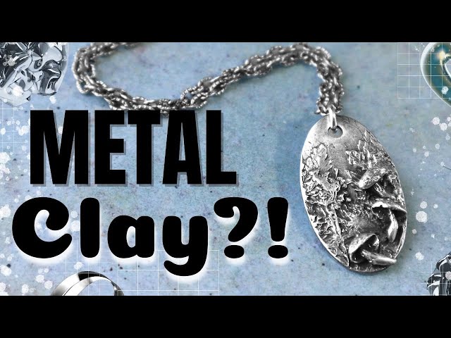 Metal clay and Silver-clay make real jewelry out of fine silver