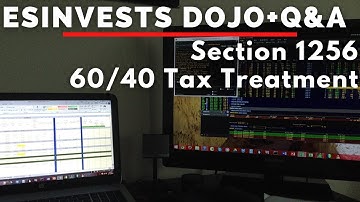 Tax Section 1256 and 60/40 Tax Treatment | Investor Dojo