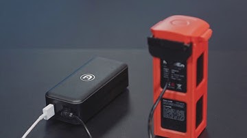 Autel EVO II Cómo usar batería como powerbank subtitulado español