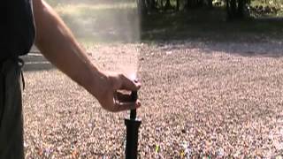 How to Adjust Rainbird 1804 Spray Sprinkler Head, Nozzles