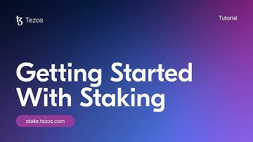 Tezos Staking Tutorial #1 | Getting Started With Staking
