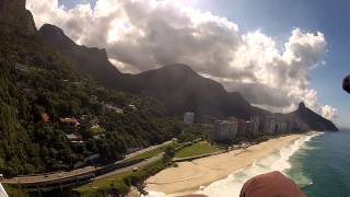 A morning paraglide over Rio