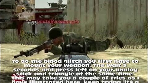 Bipod Glitch Tutorial New Cod W@W