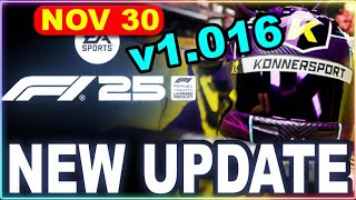 F1 25 Update 1.016 — The Quiet Fix That Changes EVERYTHING in Your Races