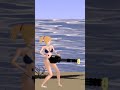 Alisa's Escape ガトリング発砲!(水着) #ガトリング砲