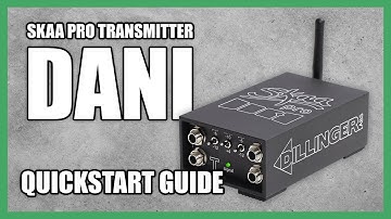 Dani SKAA Pro Transmitter: Quickstart Guide // The Ultimate Wireless Tx for Pro Audio!