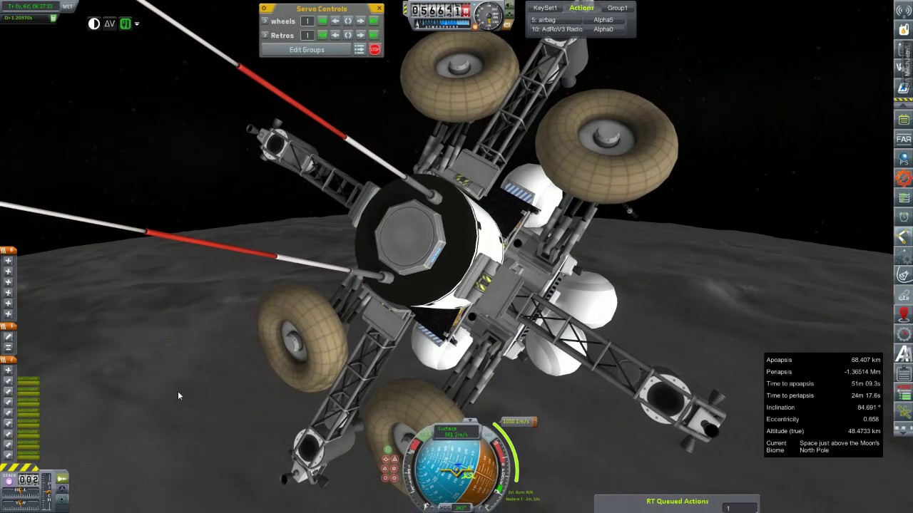 KSP RP0 223 RoV4 Lunar Landing YouTube