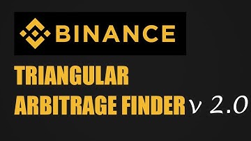 Binance Triangular Arbitrage Finder  v2.0 | 20x Faster | 2x Easier | Socket API | Live Updates