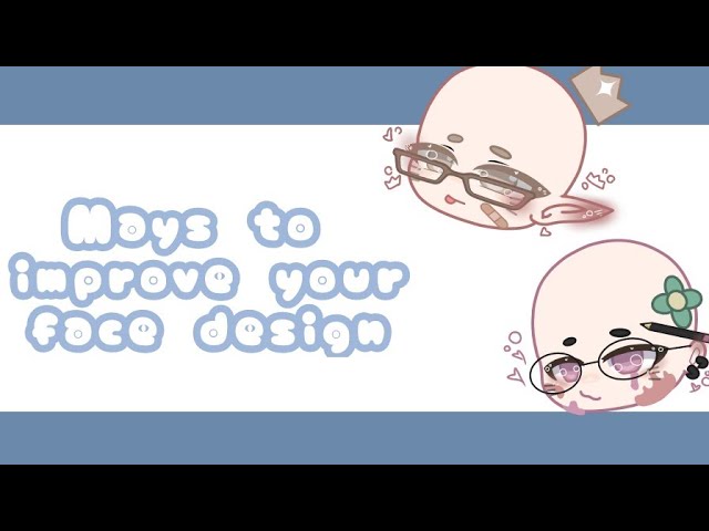 ☁⋆ ୭.⋆｡⋆how to make aesthetic faces in gacha club ~ tutorial 🤍🥨 