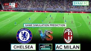 CHELSEA VS AC MILAN FULL MATCH | PES 2021 GAMEPLAY PREDICTION SIMULATION 08 08 2026