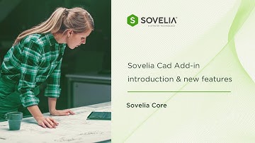 Sovelia CAD Add-In: Introduction and latest new features