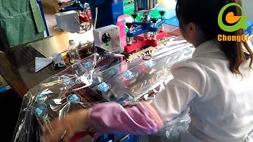 bumper ball PVC DOTS  high frequency fusing machine in production