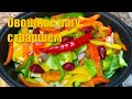 Овощи с фаршем в казане, сытно, вкусно и быстро.