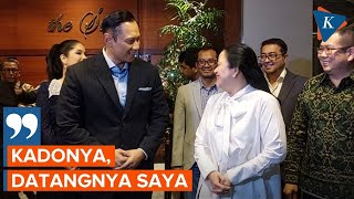 Hadiri Acara Launching Buku dan HUT AHY, Puan: Kadonya Datangnya Saya screenshot 5