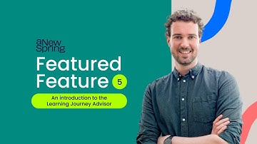 An introduction to the AI Learning Journey Advisor in aNewSpring