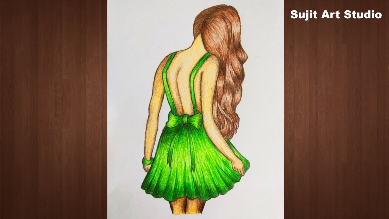 Amazing Outfits  Art drawings beautiful Girly art Pencil art drawings