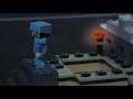 Lego Minecraft The End Portal ' animation '