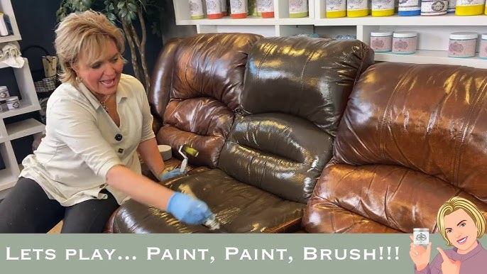 Heirloom Traditions Paint VS. Rust-Oleum: Which is Best to Fix My Peeling Leather  Chairs? - Tinged Blue