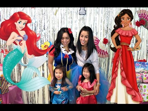 DISNEY PRINCESS BIRTHDAY PARTY!! - October 29, 2016- ItsJudysLife Vlogs