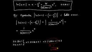 Maclaurinutveckling Del 4 - Exempel Med Maclaurins Formel