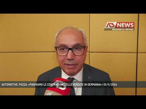 AUTOMOTIVE, POZZA: «PAGHIAMO LE CONTRAZIONI DELLE VENDITE IN GERMANIA» | 01/11/2024