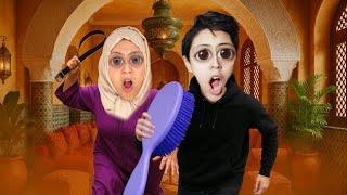 فاش كاتقولي لماماك بغيتي تصبغي شعرك