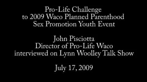 Waco Challenge to Planned Promiscuity Event: Lynn ...