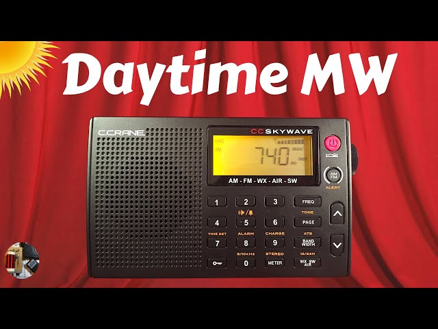 C.Crane CC Skywave Shortwave Radio Daytime MW - YouTube
