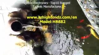 Details HIDON 8 inch android Fingerprint scanner NFC PTT Rugged Tablet PC Computer News