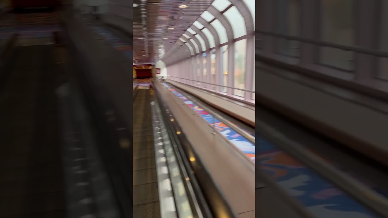 Going up to our room staying at Ballys in Atlantic City