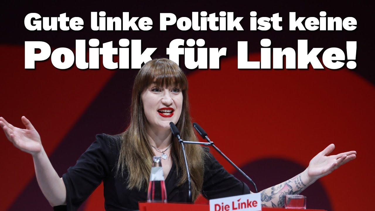Heidi Reichinnek: "Wir kämpfen für die denen es scheiße geht!"