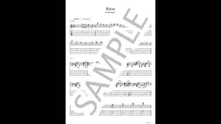 Raise【Guitar TAB / perfectly copy】 - Chilli Beans.