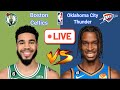 Oklahoma City Thunder at Boston Celtics NBA Live Play by Play Scoreboard / Interga