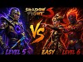 Shadow fight 3 : Void Dream Level 5 Vs Magmarion 6 & Starlight Easy (No Sound fix 🥲)