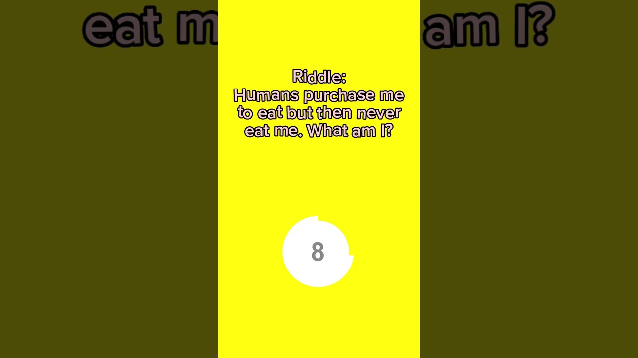 Useless Riddle Puzzle