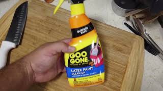 Goo Gone Latex Paint Clean Up for Kilz 2 Latex Primer