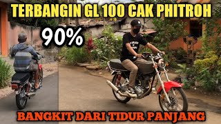 AKHIRNYA SETTING GL 100 CAK PHITROH PAKAI KNALPOT PEKAJAMAN JADI LIAR BANGET INI MOTOR