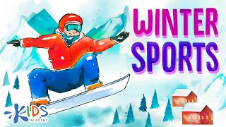 types of winter sports quizzes kids academy