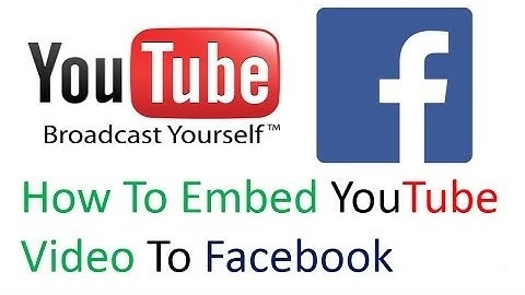 How to Embed YouTube Video On Facebook /# Embedding video Directly /| Step by Step 2016 - 2017