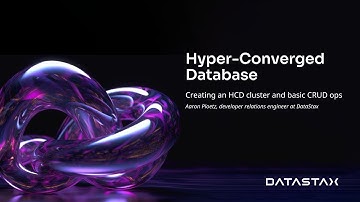 Creating an HCD cluster and basic CRUD ops | DataStax