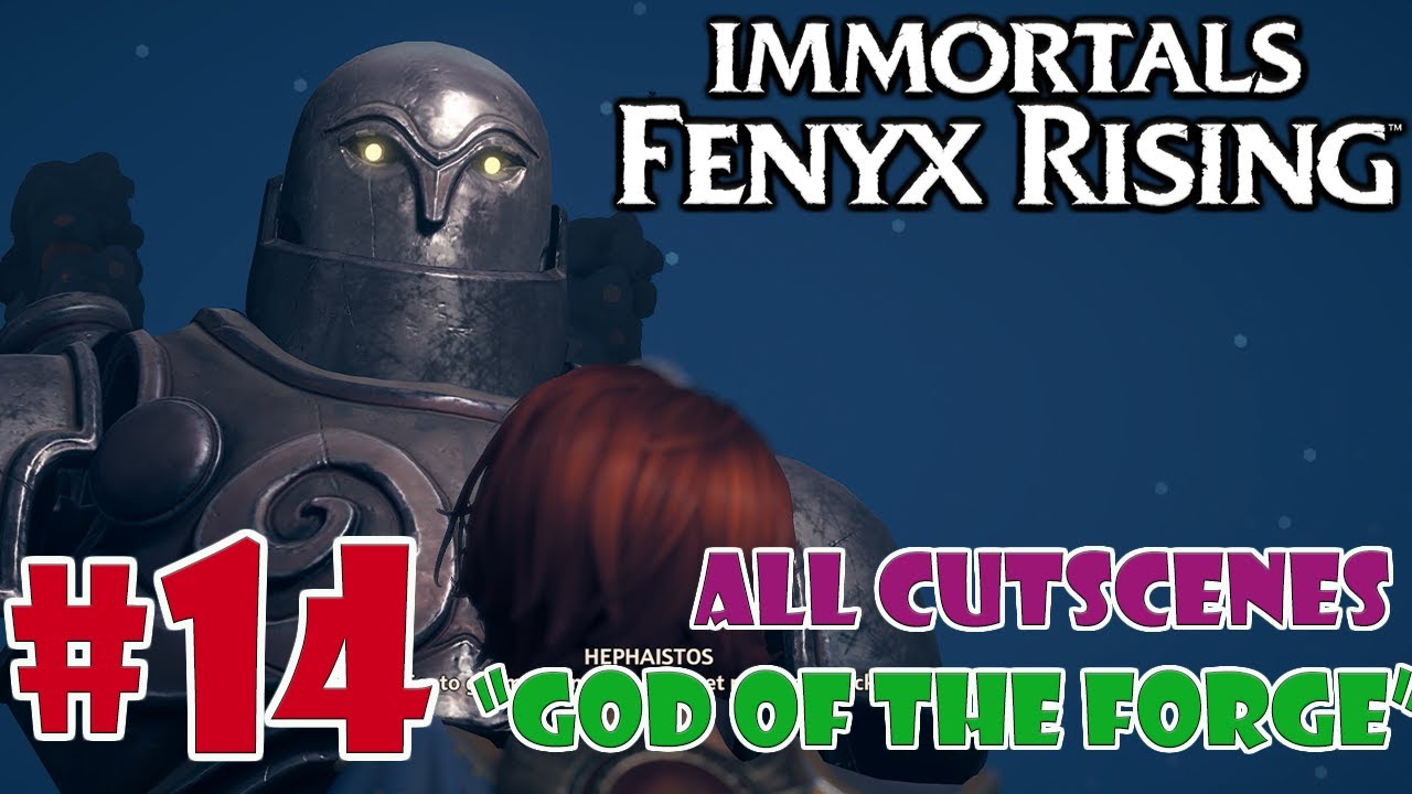 God Of Forge + All Cutscenes - Immortals Fenyx Rising | 4K 60FPS UHD