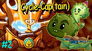 Part 2 You Are NEVER SAFE When Against That Cycle Captain Deck ♣ PvZ Heroes