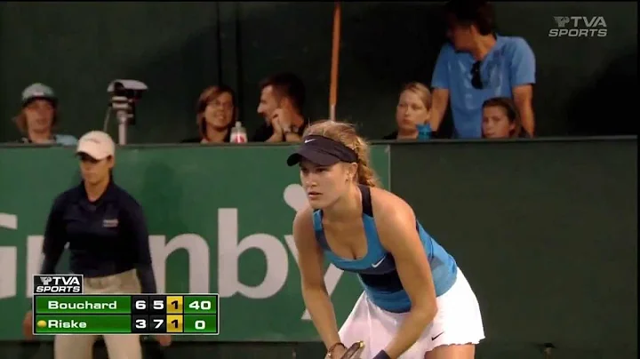 Eugenie Bouchard vs Alison Riske, Granby Challenge...