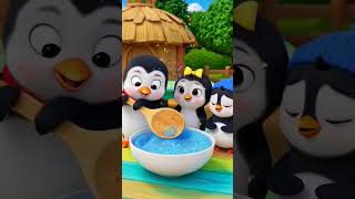 Penguin Pals Bake a Giant Treat! 🧁 Teamwork Song | Kids Cartoon