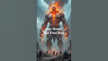 Your Month Your Final Boss|AI Generated #ai #aiart #aicreativity #shorts