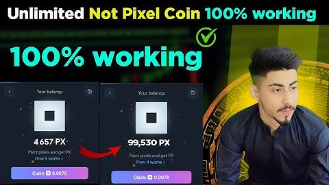 Unlimited NotPixel Coin Trick 100% Working | How To Get Unlimited NotPixel Coin