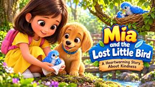 Mia and the Lost Little Bird | A Heartwarming Story About Kindness ❤️